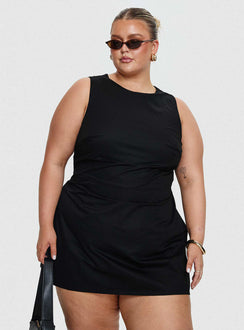 Yumiko Romper Black Curve
