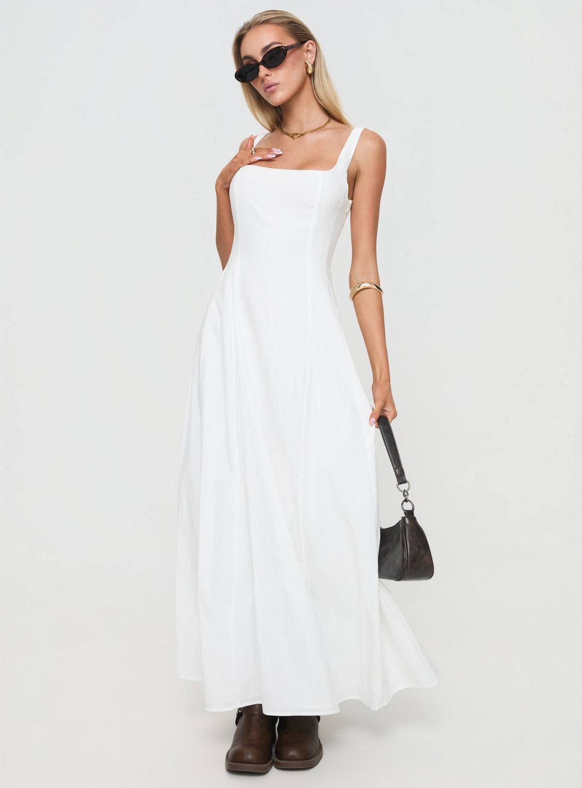 You Can Maxi Dress White