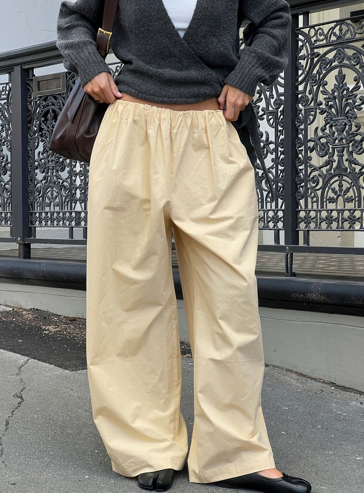 Tidekiss Pants Lemontini Mid Rise Pants Pants 