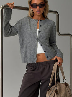 Better Than Fiction Cardigan Grey