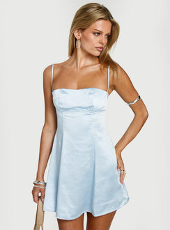 Easy To Love Mini Dress Blue
