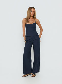 Kierstyn Corset Set Navy