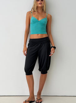 Klauria 3/4 Balloon Pants Black