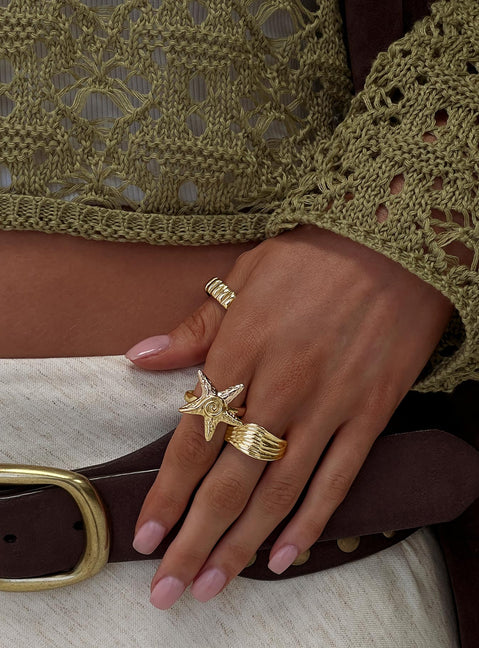 How To Love Ring Pack Gold