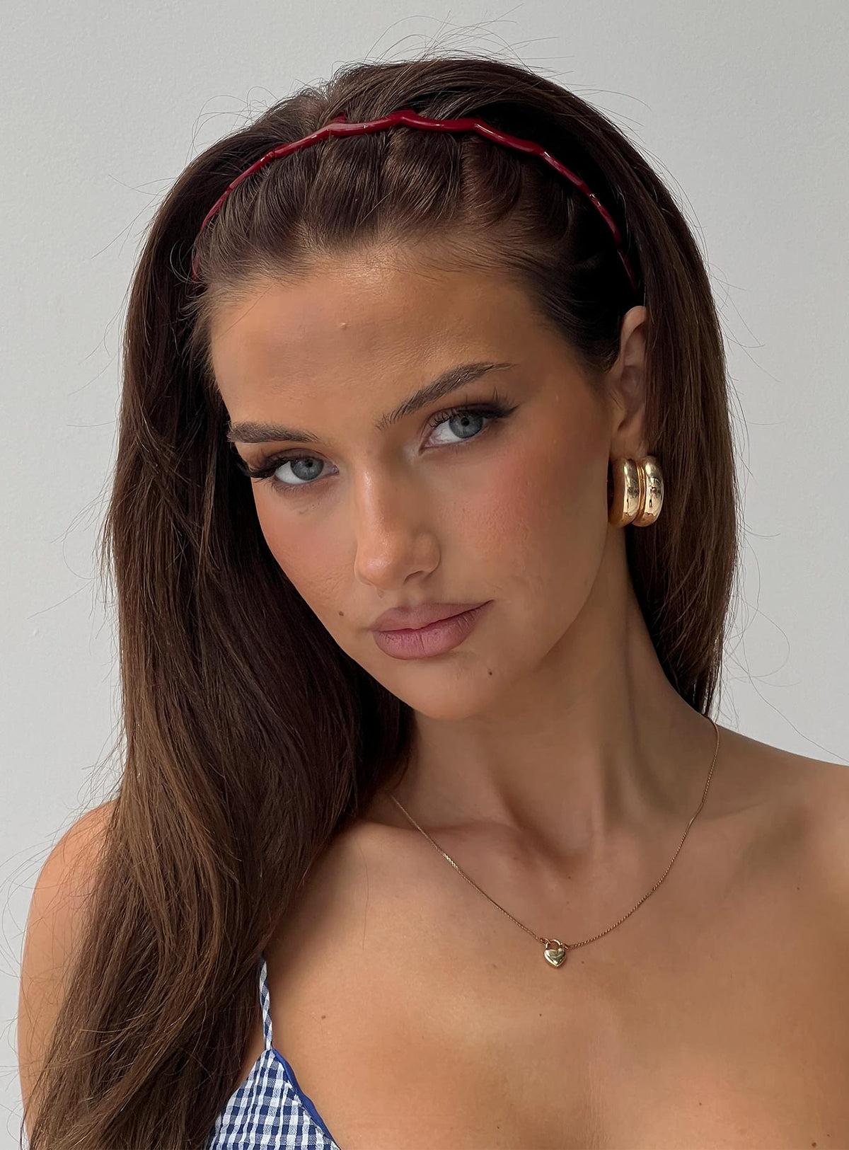 Demie Headband Burgundy