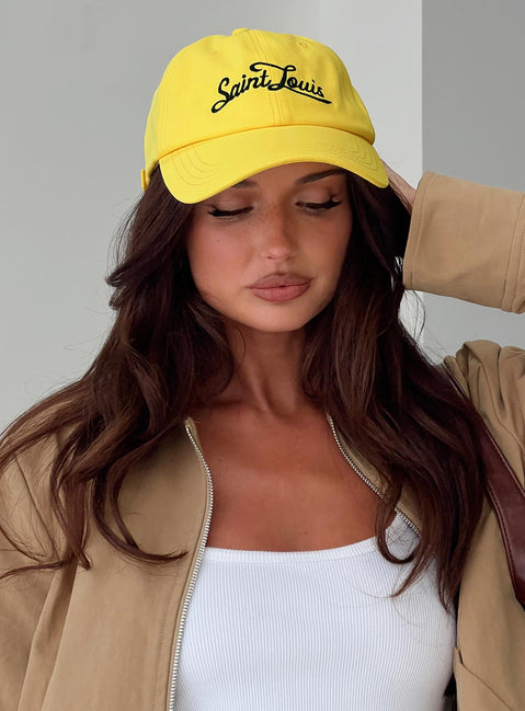 Saint Louis Hat Yellow