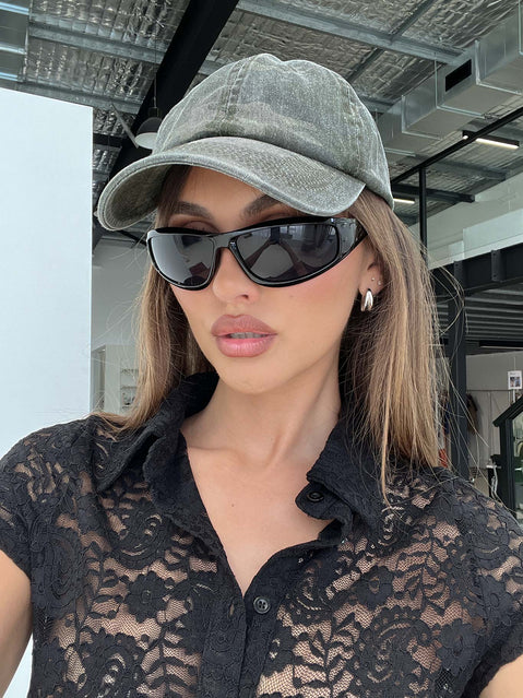 Cadey Cap Washed Camo