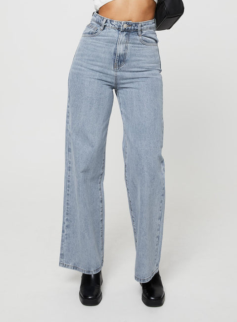 product Princess Polly Mid Rise  Nicolo Jeans Denim