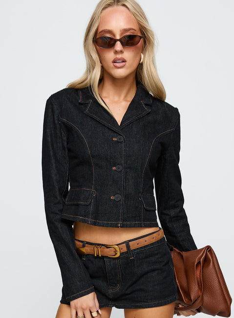 Lune Blazer Indigo