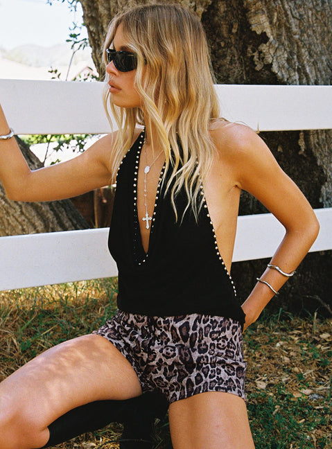 Lanner Shorts Leopard