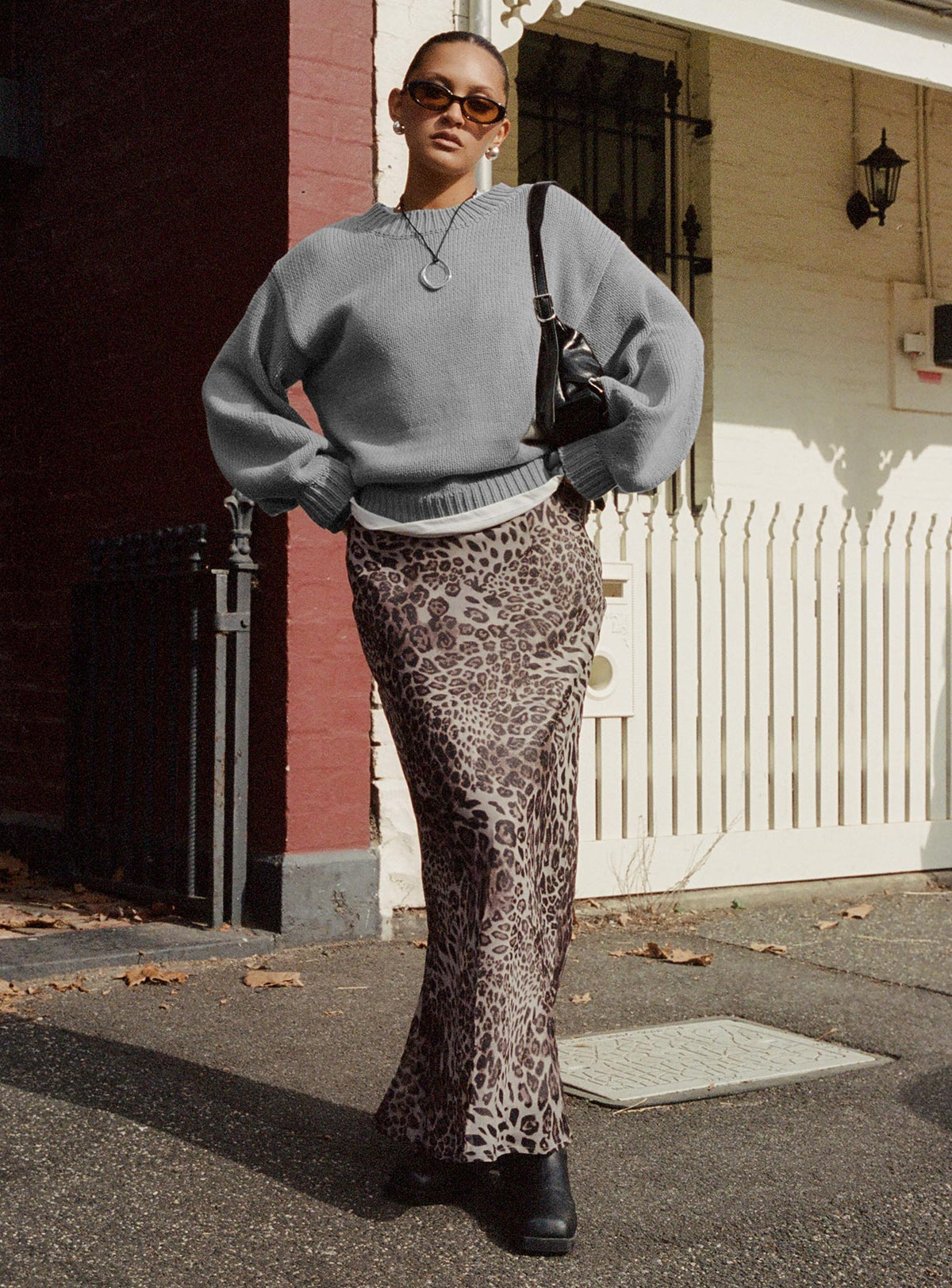 Manda Maxi Skirt Leopard Maxi Skirts Skirts 