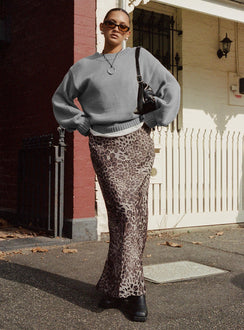 Manda Maxi Skirt Leopard Maxi Skirts Skirts 