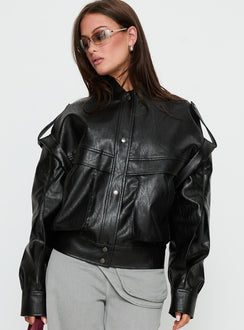 Madame Bomber Jacket Onyx