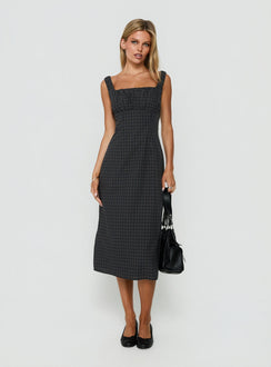 Donnamarie Midi Dress Check