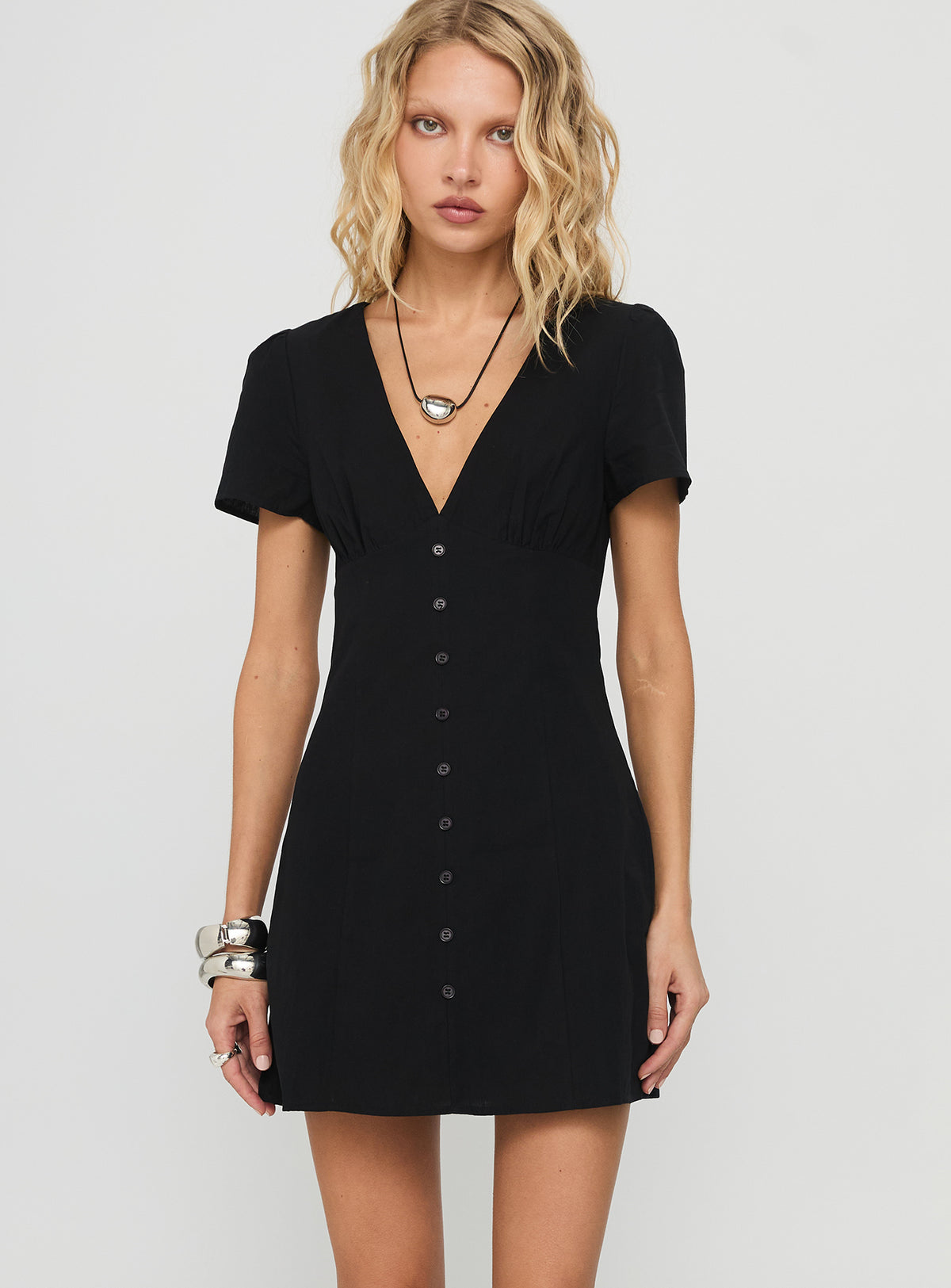 Loveliness Playsuit Black Tall