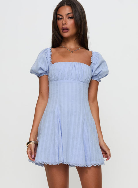 Rabatia Mini Dress Blue