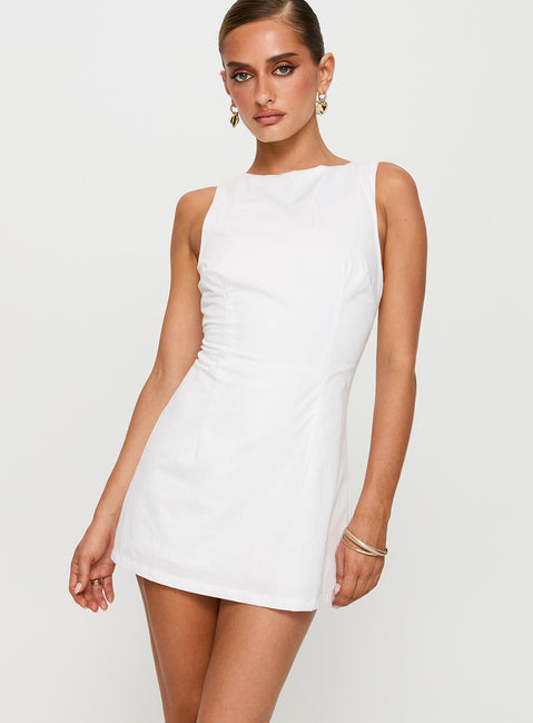 Yumiko Romper White Tall