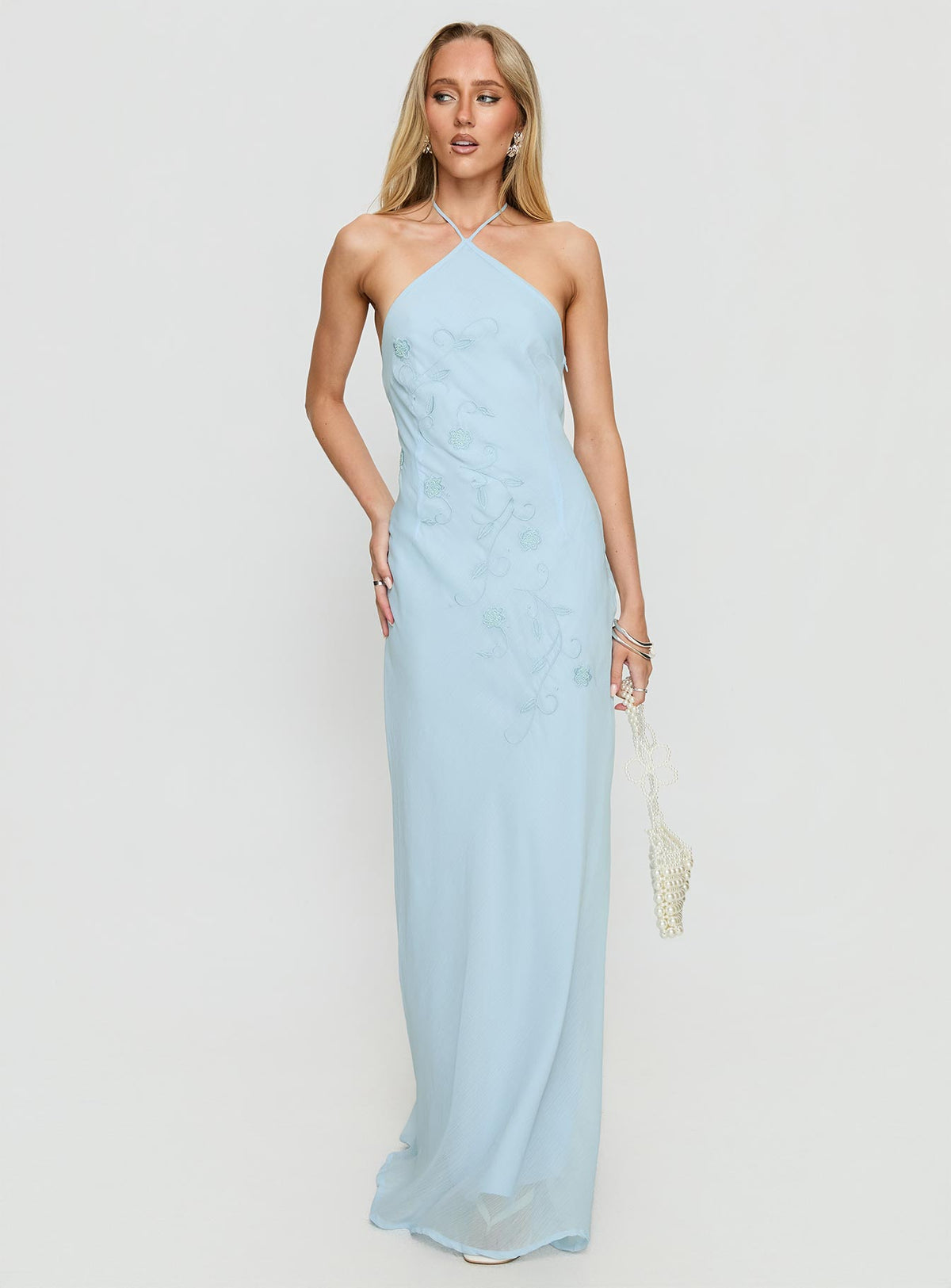 Epilogues Arrowhead Maxi Dress Blue