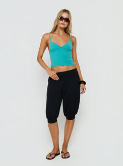 Klauria 3/4 Balloon Pants Black