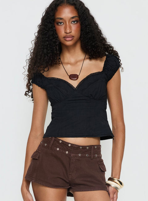 Fyrie Top Black