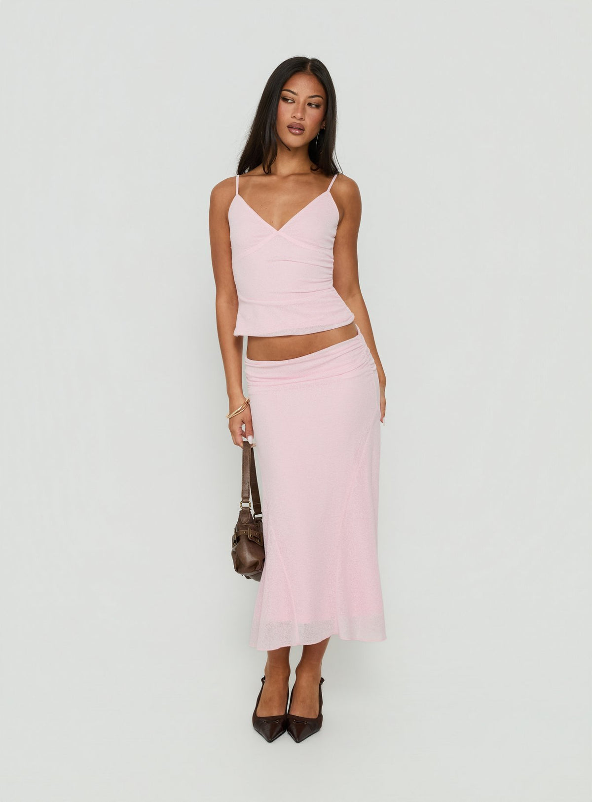 Zylen Cami Set Pink