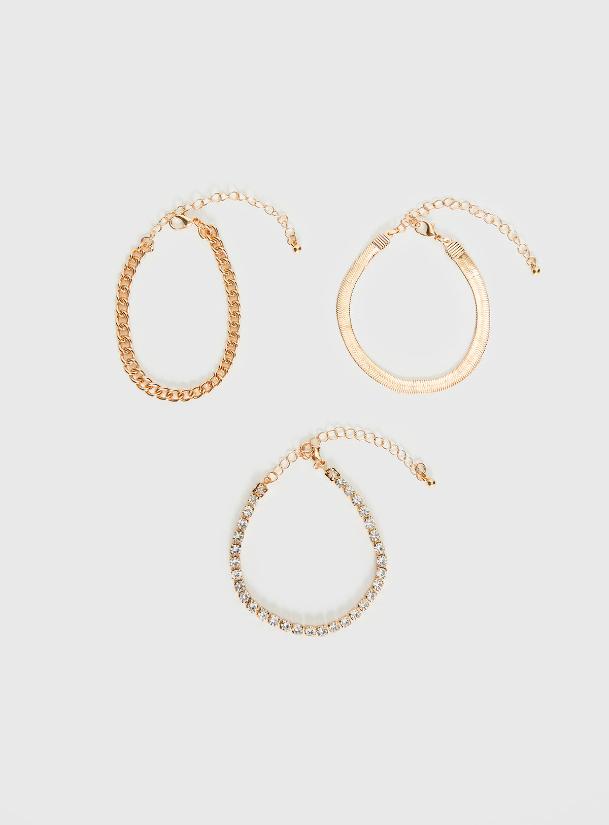 Harloe Bracelet Pack Gold