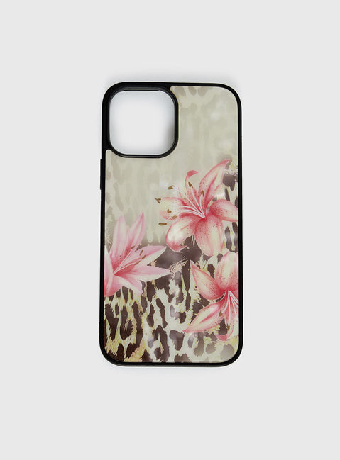 Love And Light iPhone Case Leopard