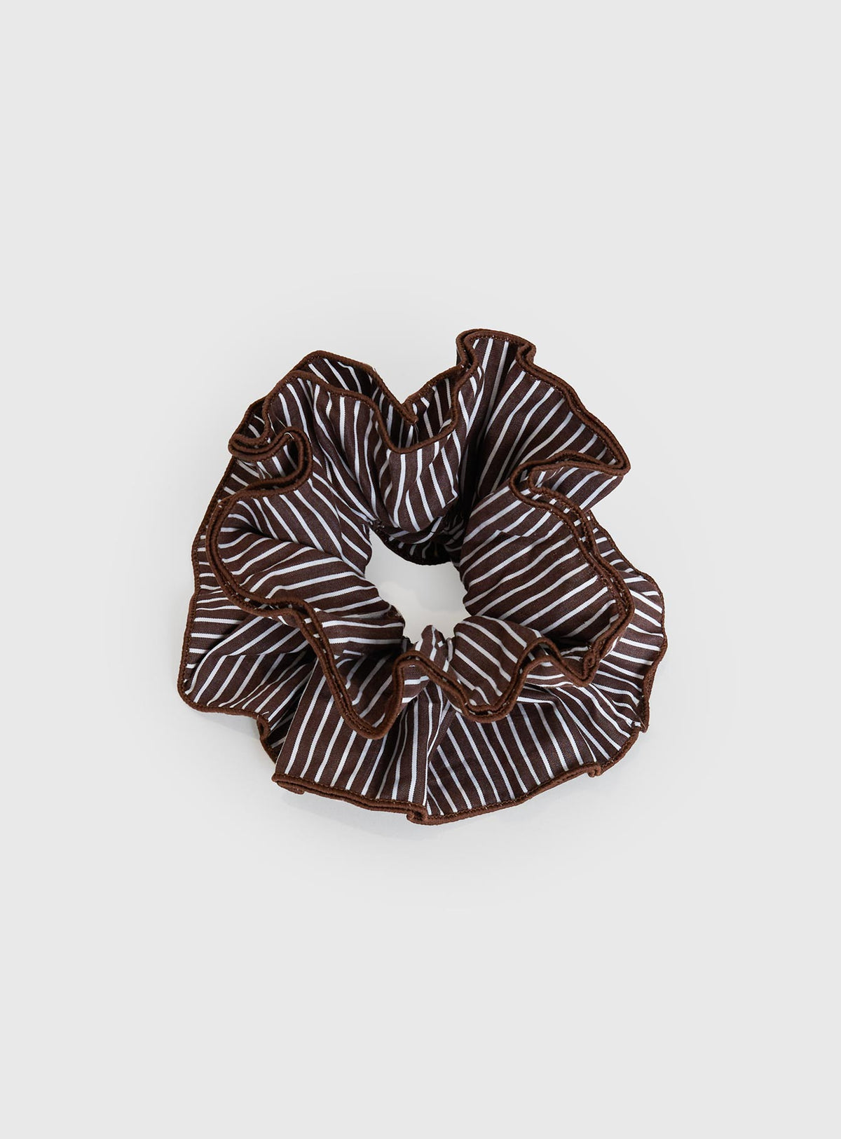 Way Back In Scrunchie Brown / White