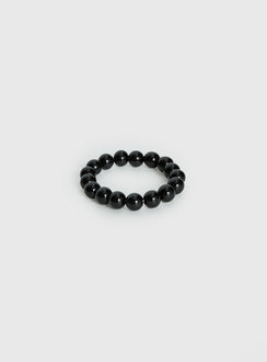 Orlynn Beaded Bracelet Black