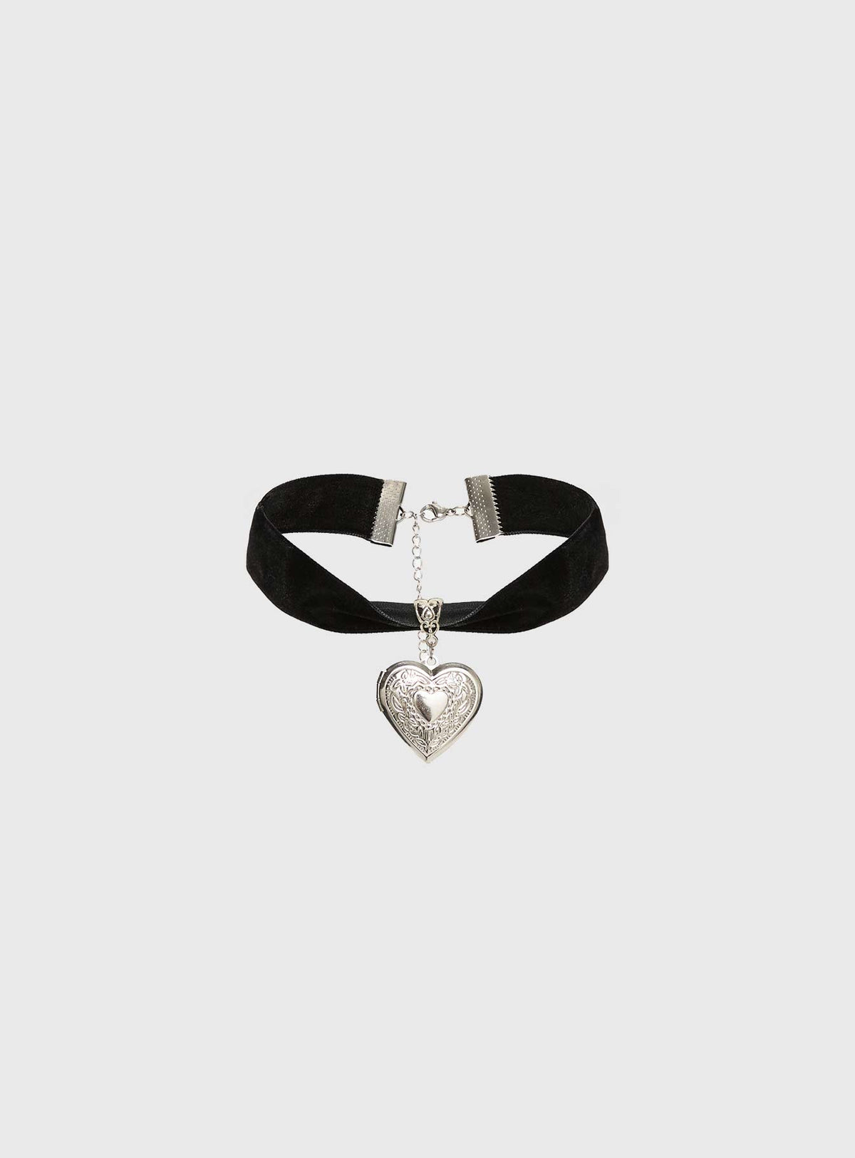 Laike Pendant Necklace Black / Silver