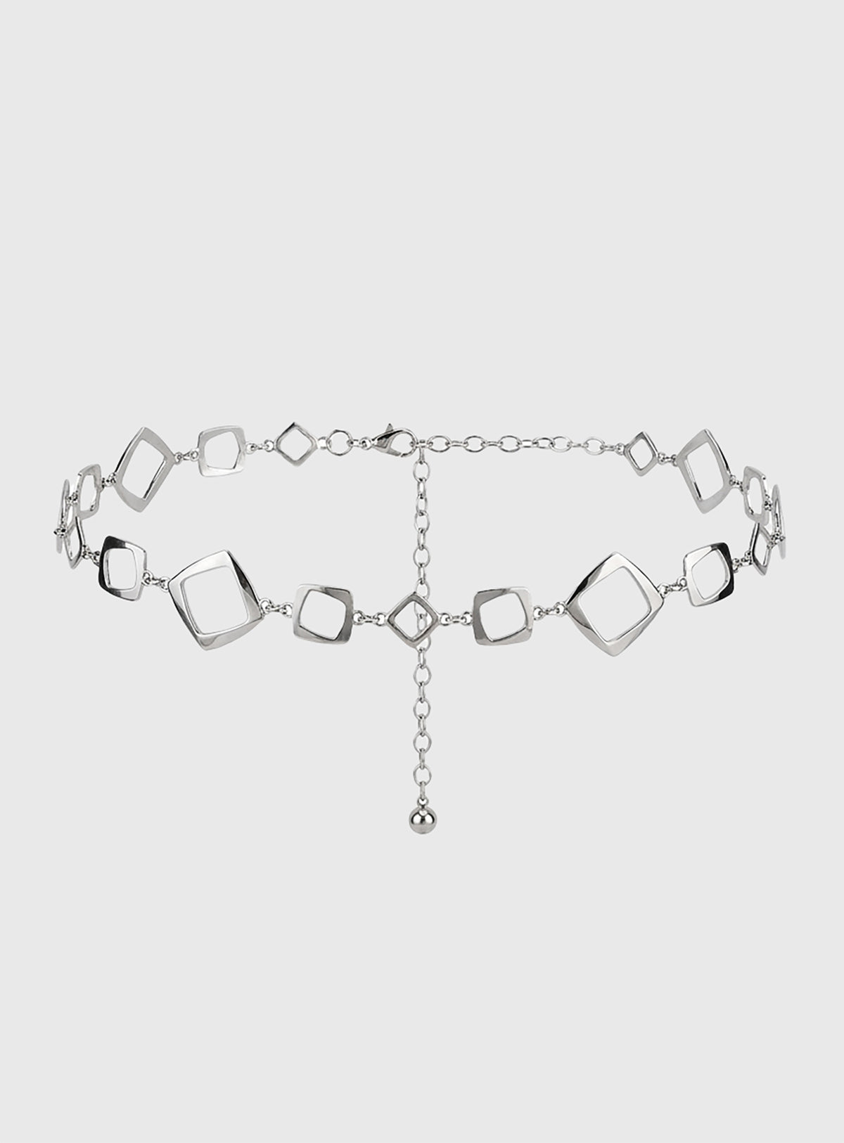 Wilah Chain Belt Silver
