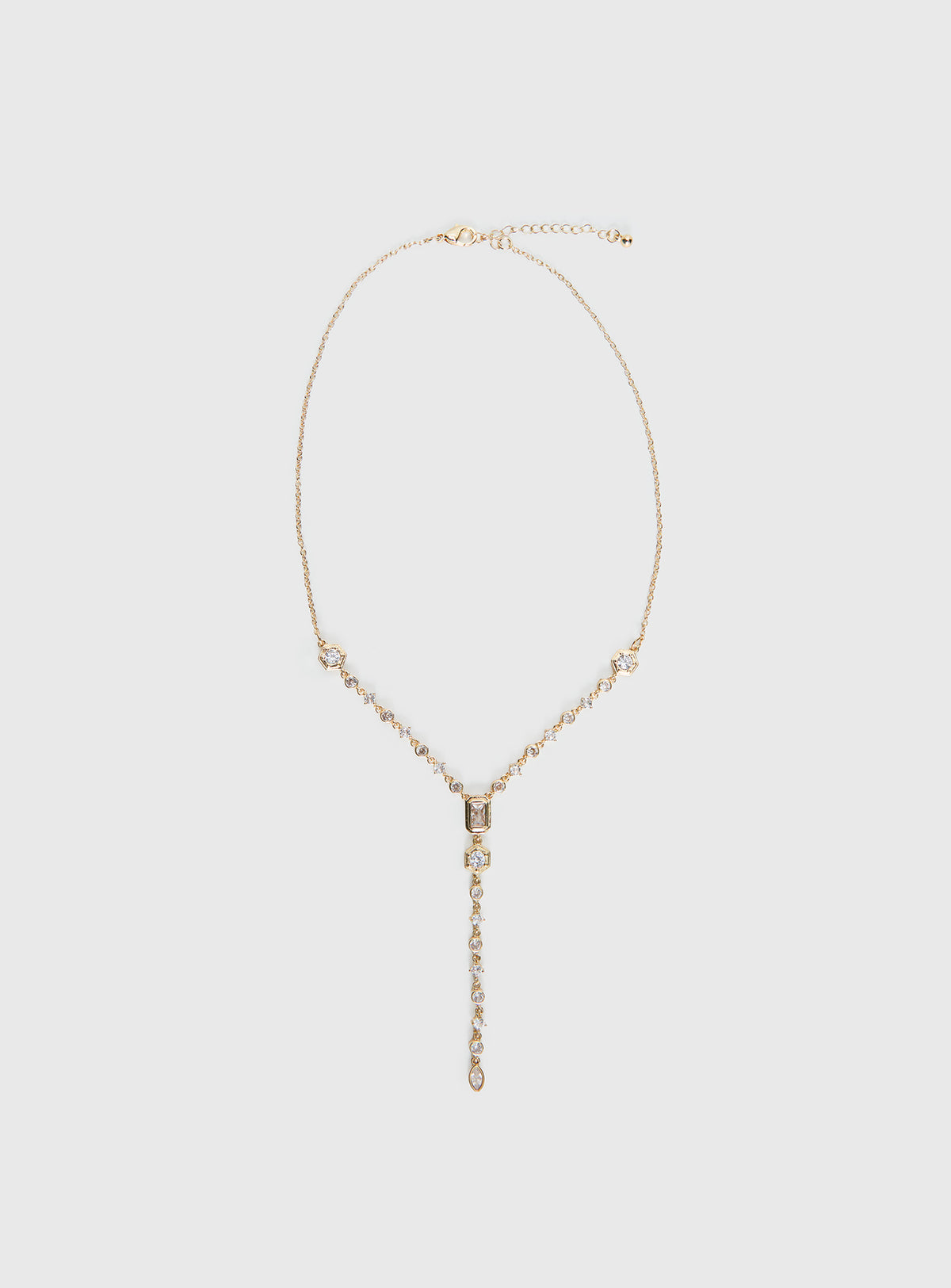 Arica Y Necklace Gold