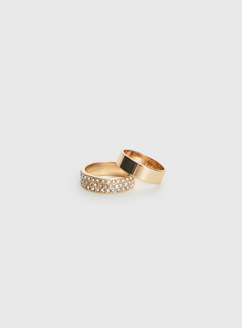 The Good Life Ring Pack Gold
