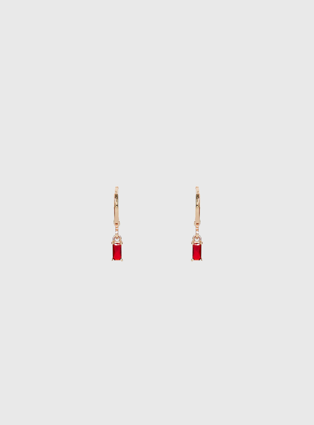 Bridgerton Earrings Gold / Red