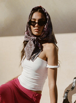 Nellie Scarf Brown Multi