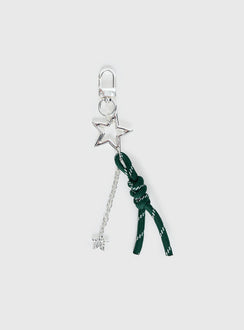 What A Star Keychain Silver