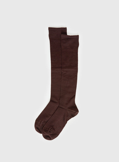 Daena Socks Brown