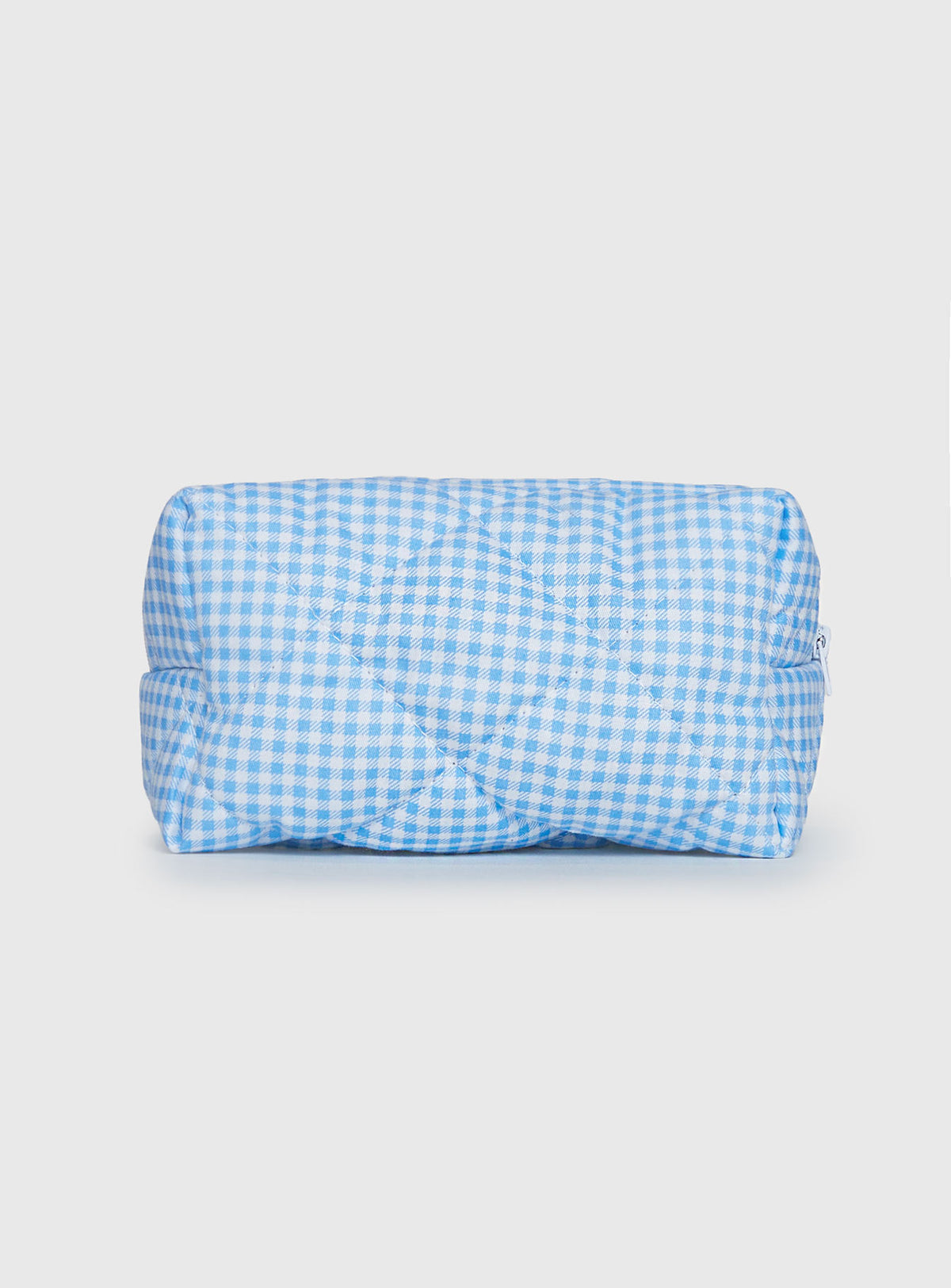 My Everything Pouch Blue Gingham