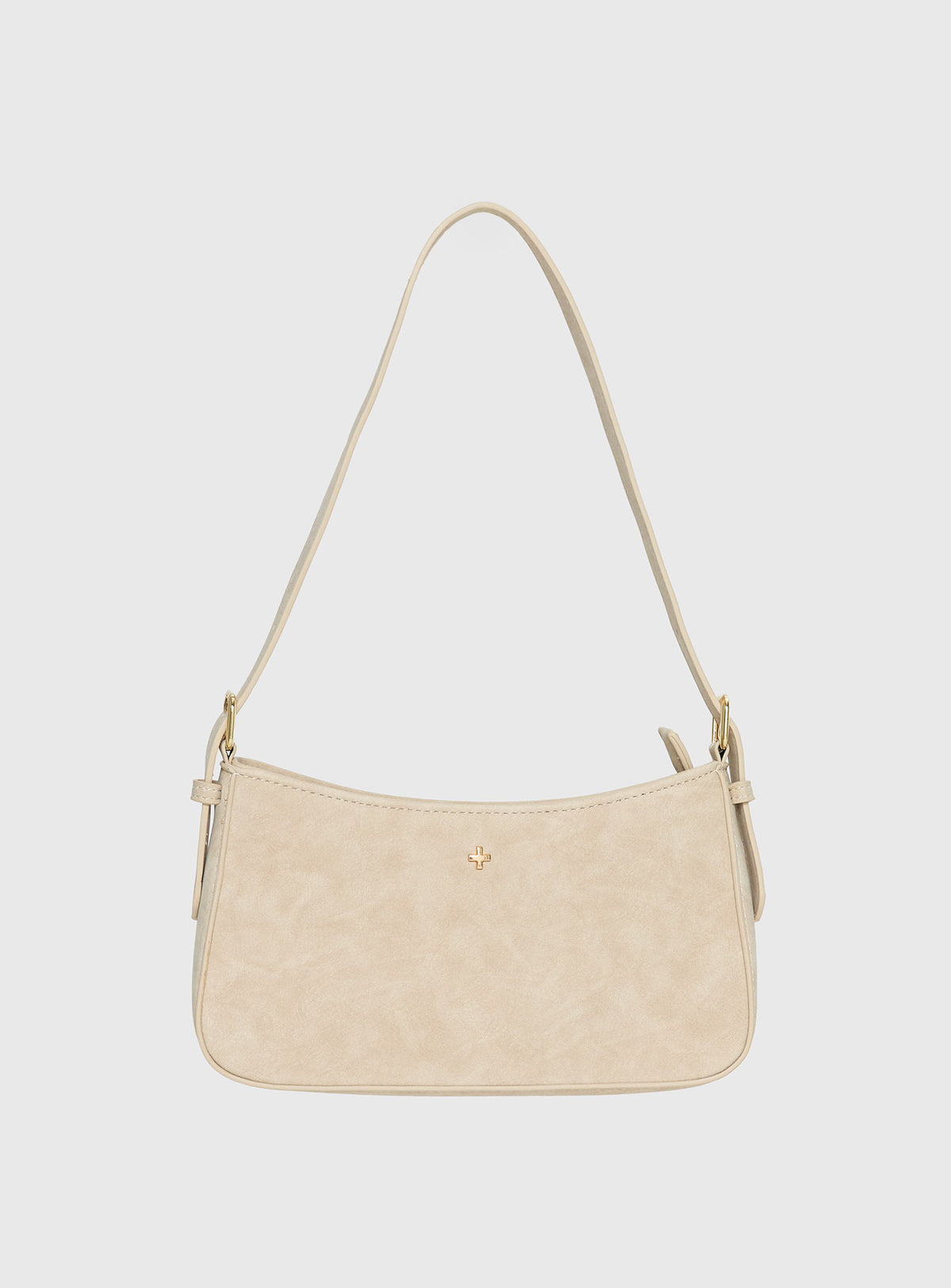 Peta & Jain Lilu Bag Cream Faux Suede