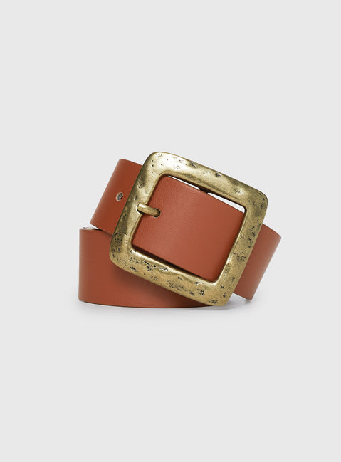 Anaheim Belt Brown / Gold