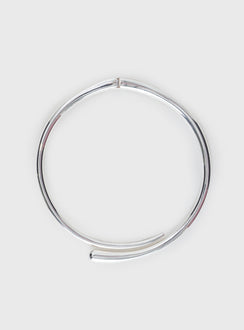 Feed The Fire Necklace Silver