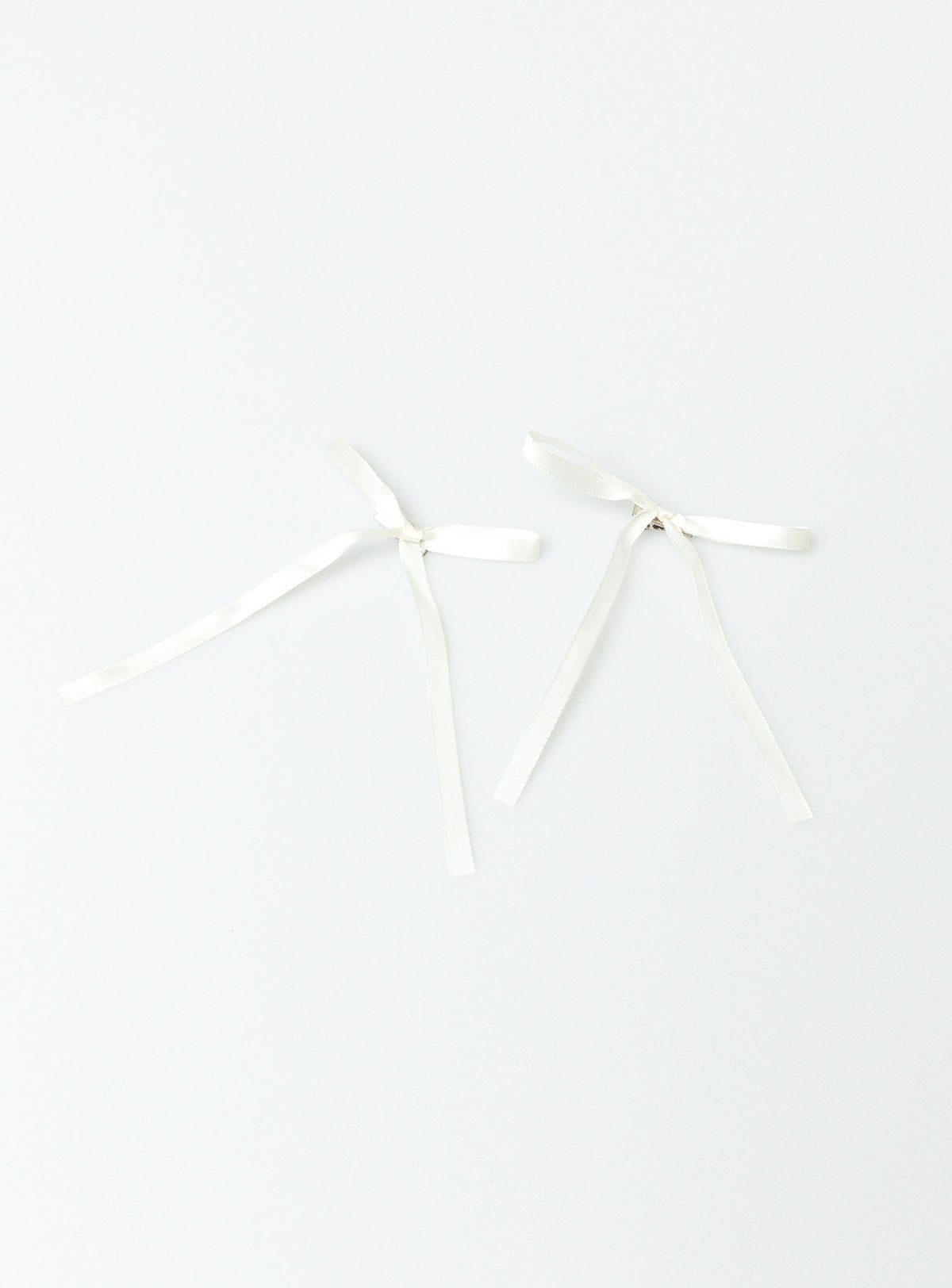 Hair bow Silky material Alligator clip