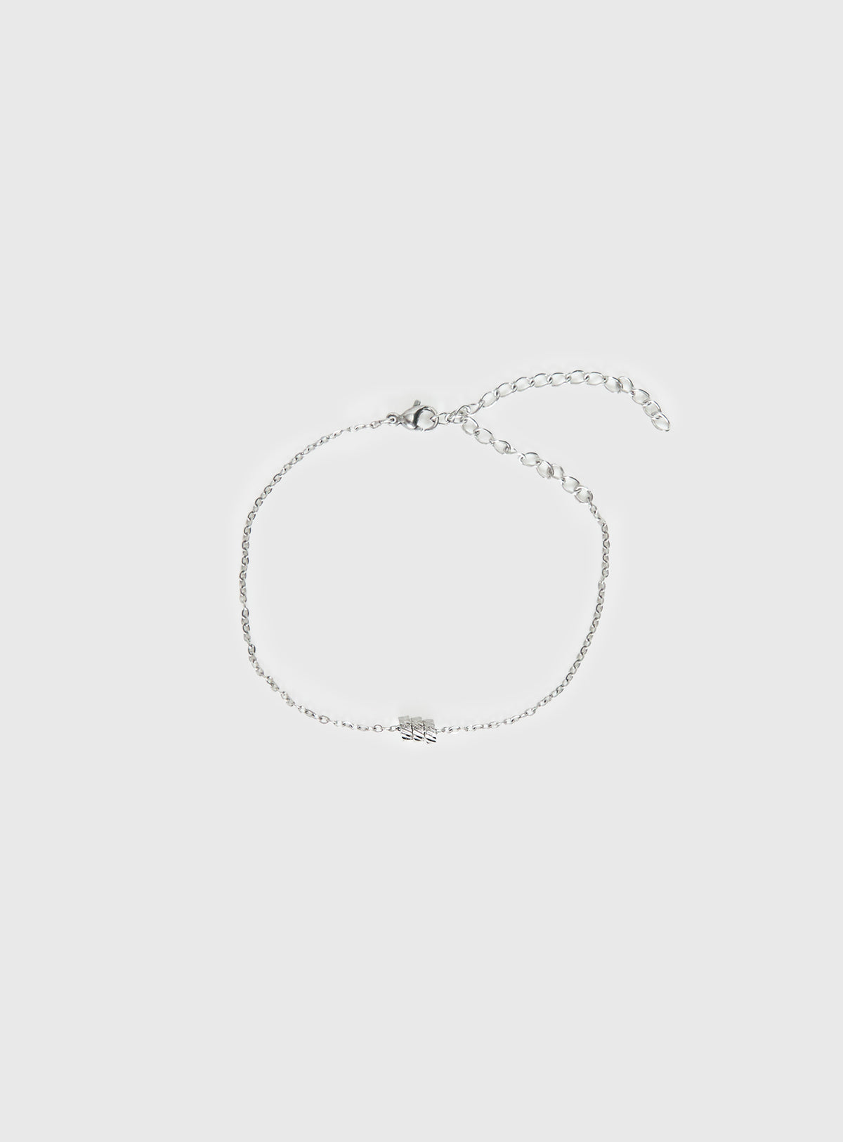 Sky Crush Stainless Steel Bracelet Silver