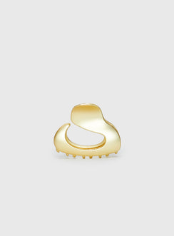 High Stakes Claw Clip Gold