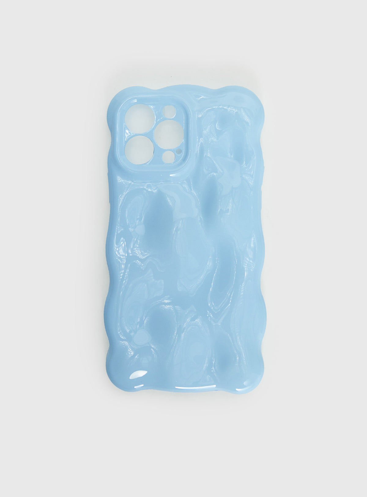 Wispy iPhone Case Blue