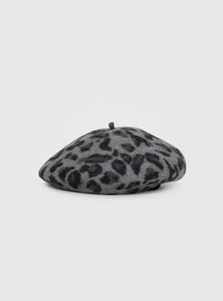 Ettore Beret Leopard