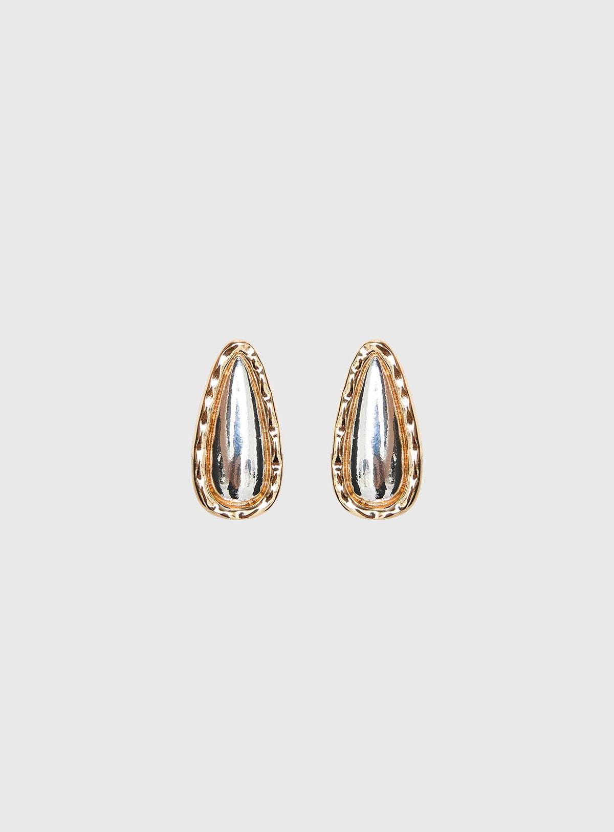 Natilee Teardrop Stud Earrings Multi