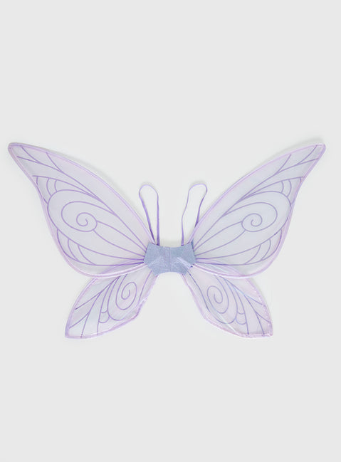Autumn Mist Fairy Wings Purple