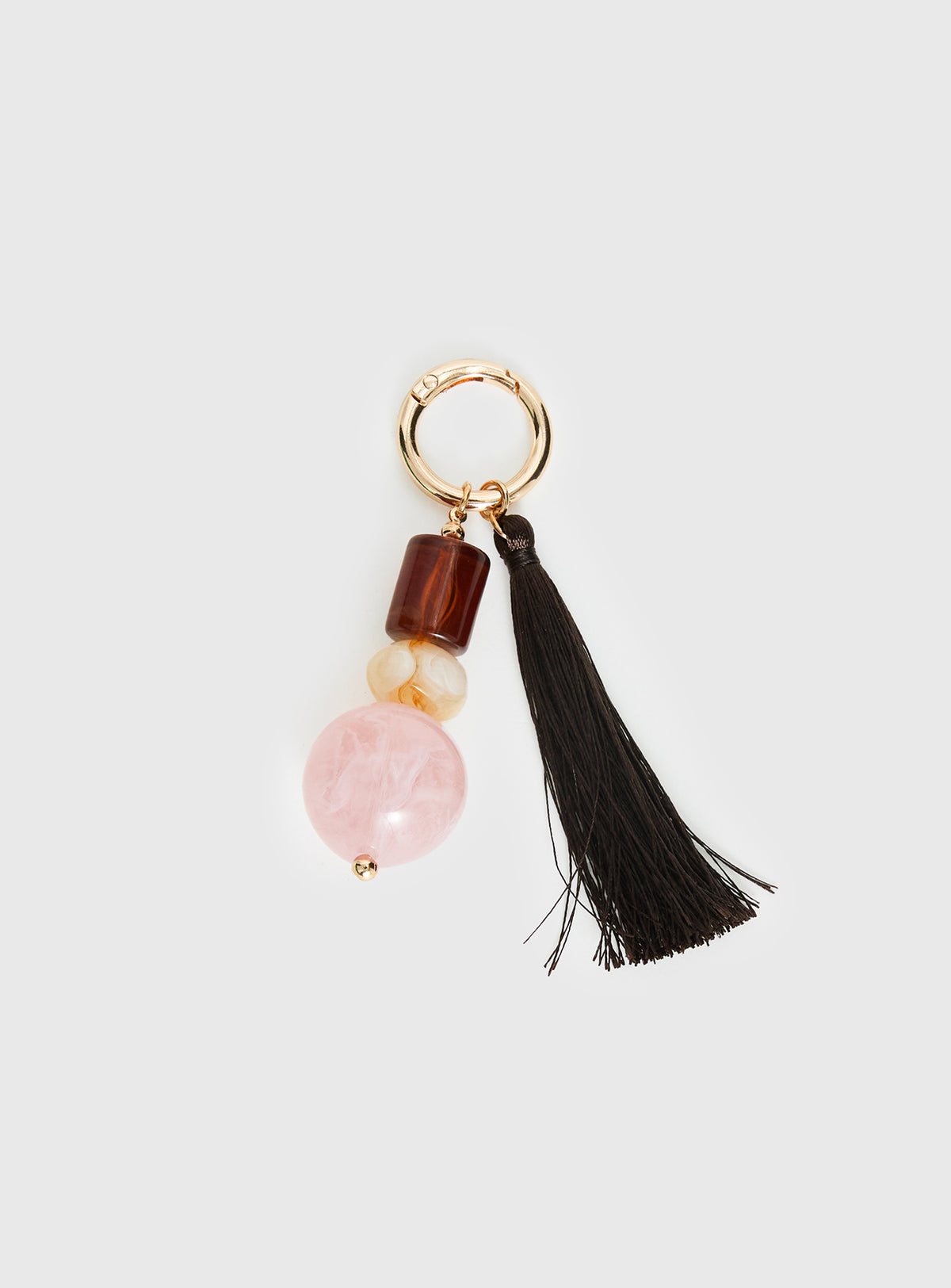 Sirocco Tassel Keychain Gold