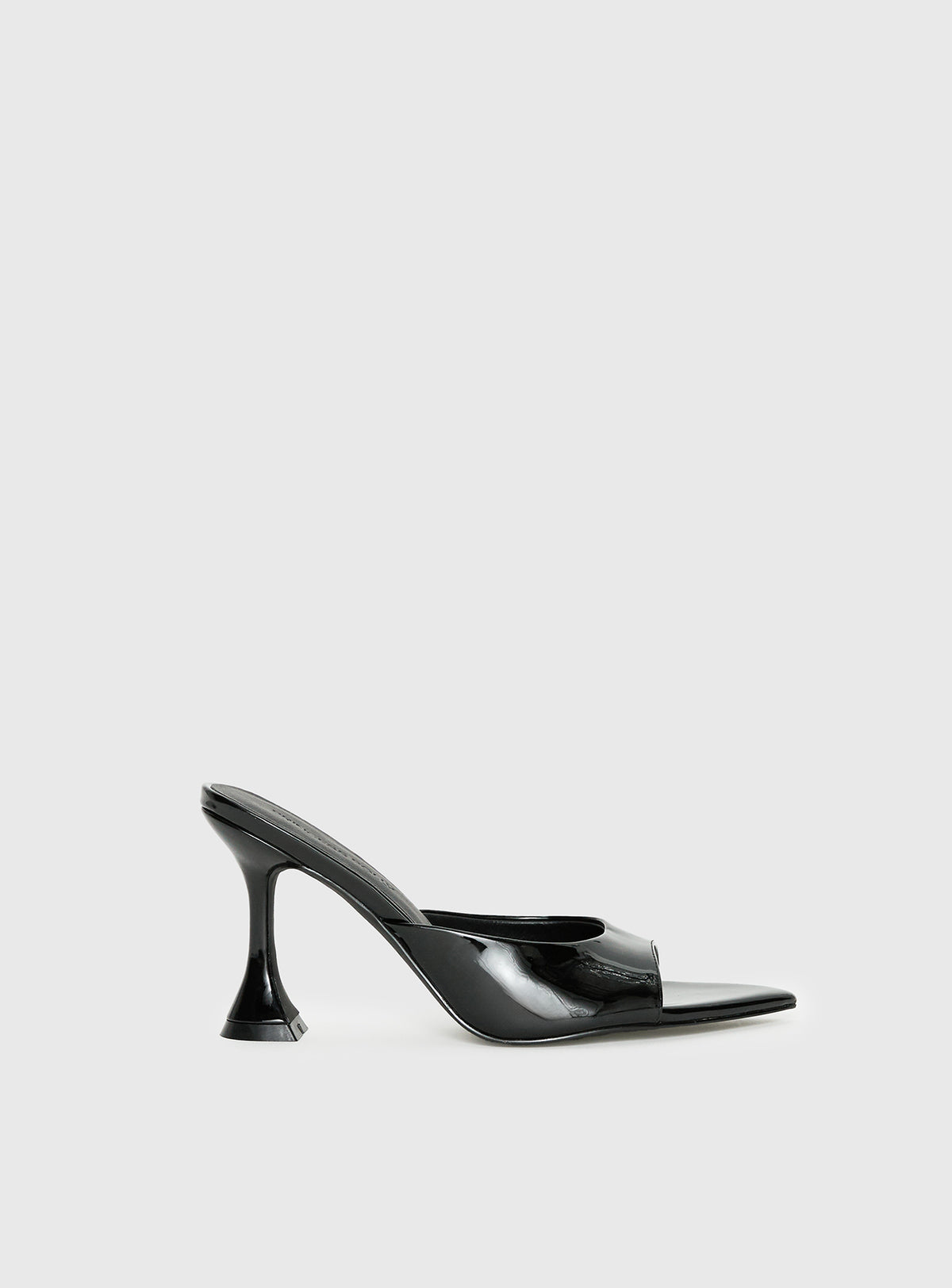 Let Love In Peep Toe Heels Black